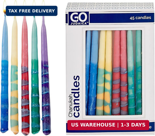Dripless hanukkah candles - dripless, |