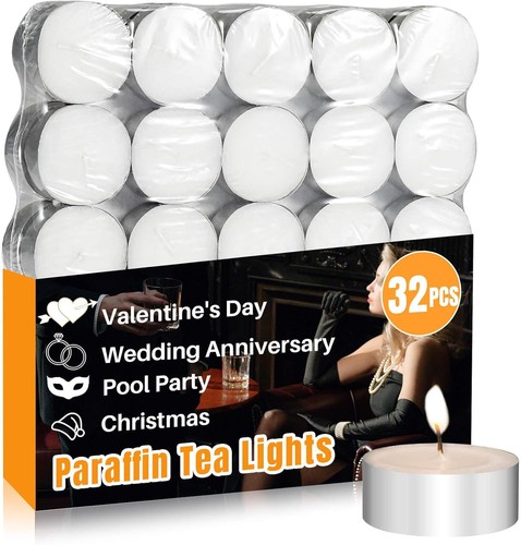 Pcs tea light candles - 32,
